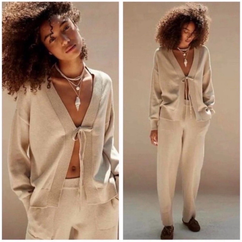 Free People Solar Sweater Set Small